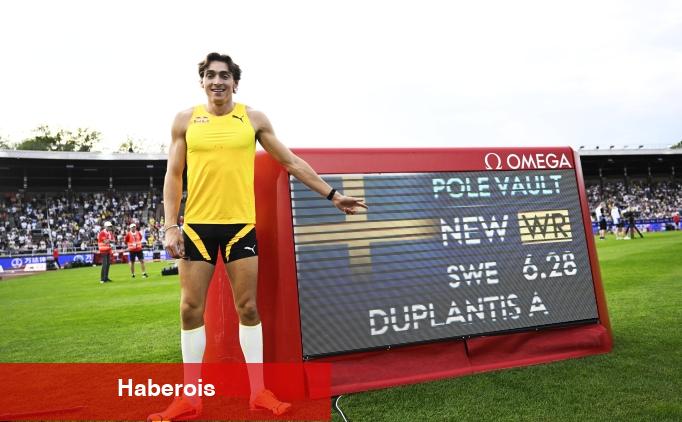 Duplantis'ten 12. kere dünya rekoru