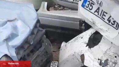 Düzce D-100'de zincirleme kaza... Araba fabrika duvarını yıktı!
