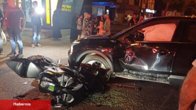 Düzce’de araba ile motosiklet çarpıştı: 1 yaralı