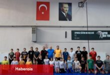 Edirne'de "minik güreşçiler" şampiyonların izinde yetişiyor