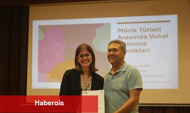 Ege Üniversitesinde "Vokal Süsleme Teknikleri" Workshopu - Haberois Ege Üniversitesinde "Vokal Süsleme Teknikleri" Workshopu