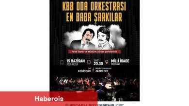 En 'Baba' müzikler bu konserde