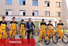 ETi Sarı Bisiklet Verdiği Kelamı Tuttu: Meslek Lisesi Öğrencileri 200 Bisikleti Sıfırdan Üretti