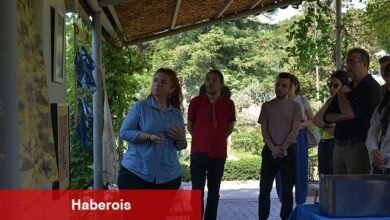 EÜ Botanik Bahçesi'nde dokumacılık sanatında biyo-tasarım uygulamalı olarak anlatıldı