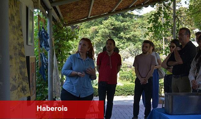 EÜ Botanik Bahçesi'nde dokumacılık sanatında biyo-tasarım uygulamalı olarak anlatıldı - Haberois EÜ Botanik Bahçesi'nde dokumacılık sanatında biyo-tasarım uygulamalı olarak anlatıldı