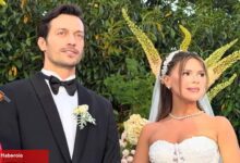 Feyyaz Şerifoğlu ve Merve Dinçkol dünyaevine girdi! Düğünde gözyaşlarını tutamadı