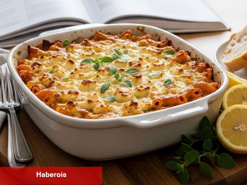 Fırında Feta Makarna