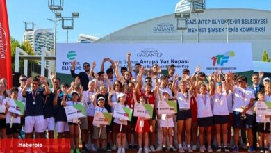Gaziantep Milletlerarası Tenis 14 Yaş Avrupa Yaz Kupası elemeleri tamamlandı