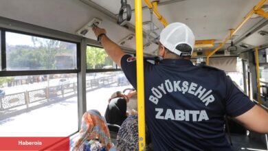 Gaziantep’te toplu taşımaya serinlik kontrolü