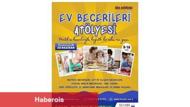 Gençler, bu atölye ile mesken marifetlerini geliştirecek