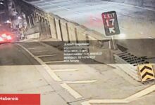 Görütü, polis kovalamasından sonra ateşli ölümcül kaza gösteriyor