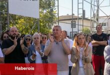 Güzelbahçe'de iki açılış akabinde bayramlaşma