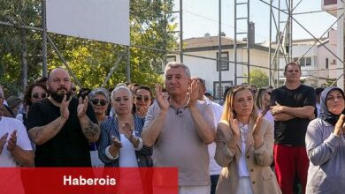 Güzelbahçe'de iki açılış akabinde bayramlaşma