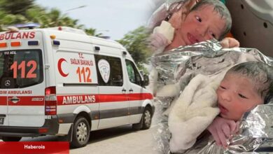 Hastaneye yetişemeyen 50 yaşındaki bayan ikizlerini ambulansta dünyaya getirdi