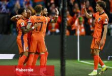 Hollanda'dan Malta'ya gol yağmuru!