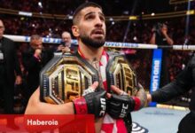 Ilia Topuria'dan tarihi zafer!