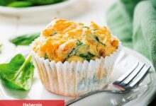 Ispanaklı Muffin
