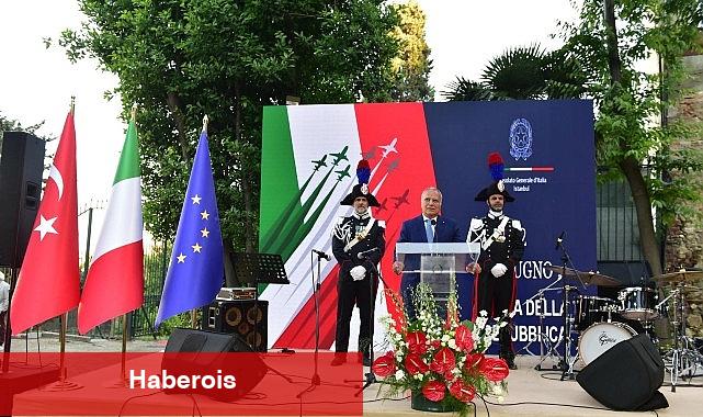 İtalya Cumhuriyet Günü İstanbul'da Görkemli Bir Aktiflikle Kutlandı