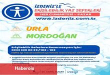 İZDENİZ'in Yaz Seferleri ile istikamet Urla ve Mordoğan