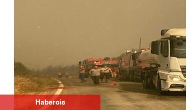 İzmir itfaiyesi tüm gücüyle alanda