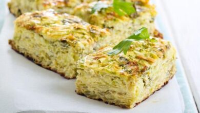 Kabaklı Frittata Tanımı