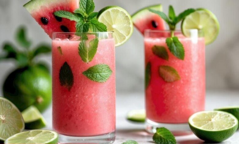 Karpuzlu Detoks Suyu - Haberois Karpuzlu Detoks Suyu