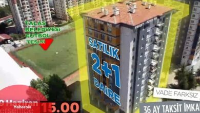 Kayseri Talas'tan taksitli yatırım fırsatı