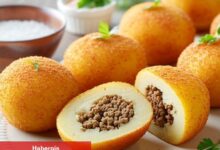 Kıyma Dolgulu Patates Topları