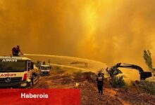 Kocaeli Büyükşehir, komşu Sakarya'nın yardımına koştu; Büyükşehir A Ekibi alevlerin ortasında