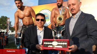 Kocaeli yağlı güreşlerde başpehlivan Orhan Okulu oldu