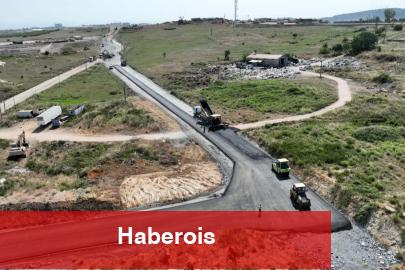 Kocaeli'de Gebze Kirazpınar’da üstyapı atağı