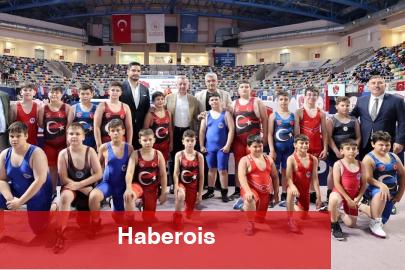 Kocaeli’de memleketler arası güreş turnuvası coşkusu