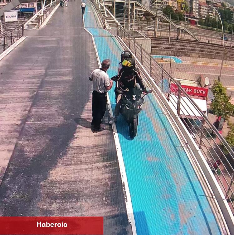 Kocaeli'de yaya güvenliği için motosikletlilere sıkı kontrol