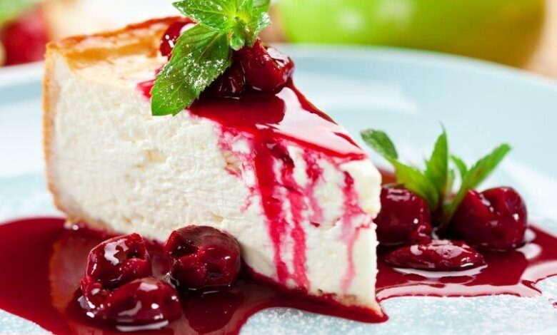 Kolay Vişne Soslu Cheseecake Tanımı - Haberois Kolay Vişne Soslu Cheseecake Tanımı