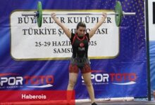 Kulüpler Türkiye Halter Şampiyonası Samsun'da tamamlandı