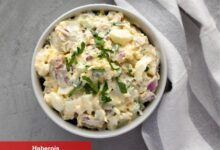 Labneli Patates Salatası