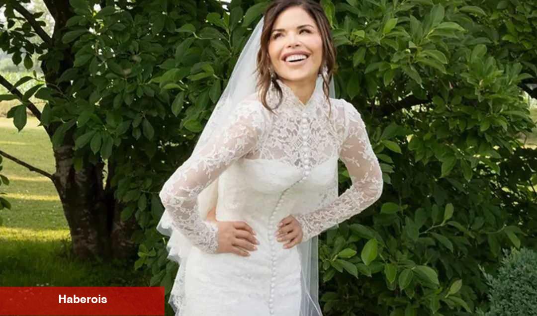 Lauren Sanchez'in üretimi 900 saat süren gelinliği göz kamaştırdı: Bezos görmek için yalvardı!