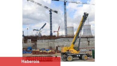 Leningrad NGS-2'nin 4'üncü Güç Ünitesinin Alanında Güvenlik Binasının Temel Betonlama Süreci Tamamlandı