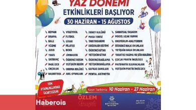 Lider Çerçioğlu ile Aydınlı Çocuklar Yaz Tatilinde Eğlenirken Öğrenecek
