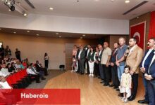 Lider Yıldız, mesai arkadaşlarıyla bayramlaştı