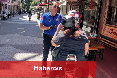 Manisa’da yaya yollarına motosiklet kontrolü