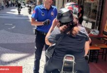 Manisa’da yaya yollarına motosiklet kontrolü