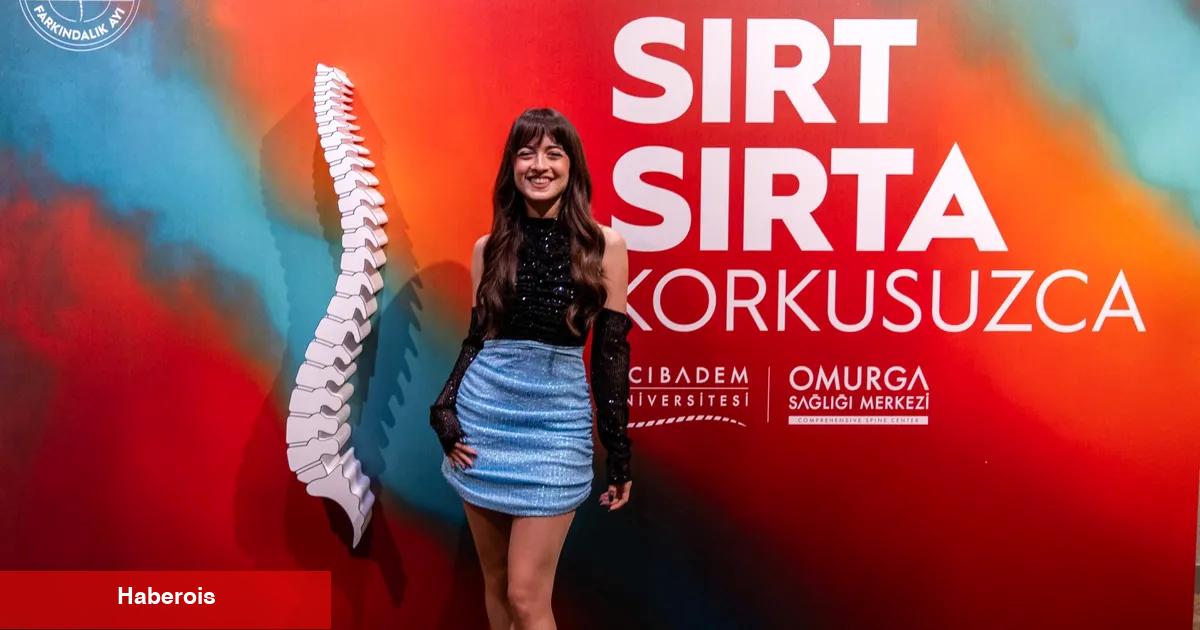Melis Fis’ten skolyoz farkındalığı: Bu bir nazar boncuğu