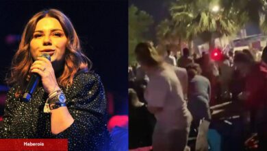 Merve Özbey'in konserinde arbede çıktı! Polis memuru bıçaklandı
