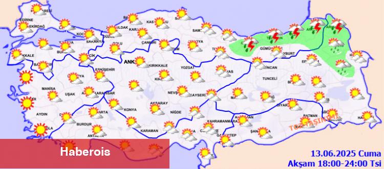 Meteoroloji uyardı! Sağanak yağış ve toz taşınımına dikkat!