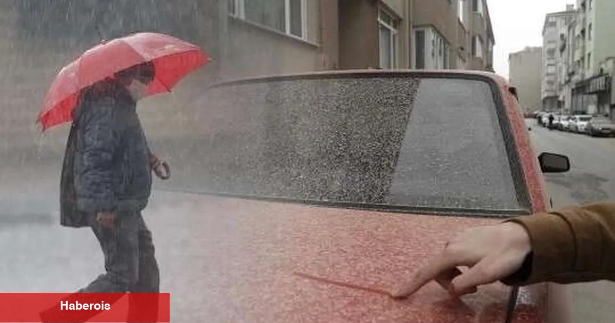 Meteoroloji uyardı! Sağanak yağış ve toz taşınımına dikkat!