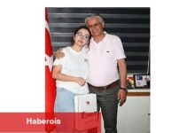 Muvaffakiyetini Lider Topaloğlu ile paylaştı