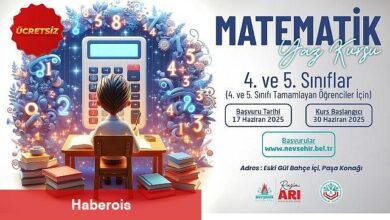 Nevşehir Belediyesi'nden Matematik Yaz Kursu