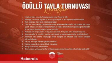 Nevşehir Belediyesi'nden Ödüllü Tavla Turnuvası