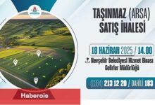 Nevşehir Belediyesi'nden Taşınmaz Satış İhalesi